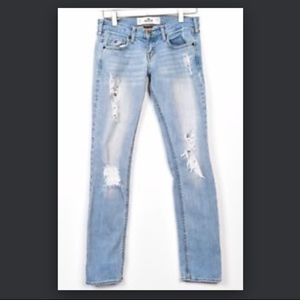 Hollister Distressed Laguna Skinny Jeans